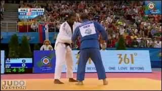 Judo European Championships 2013: Teddy RINER (FRA) - Adam OKRUASHVILI (GEO) Final [+100kg]