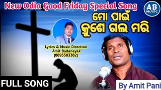 MO PAIN KRUSHE GALA MARI || NEW ODIA GOOD FRIDAY SPECIAL SONG || AMIT PANI || AMIT BADANAYAK