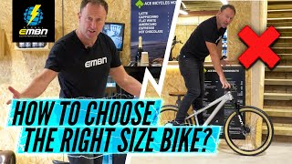 How To Choose The Correct Size Electric Mountain Bike | EMTB Sizing Explained
