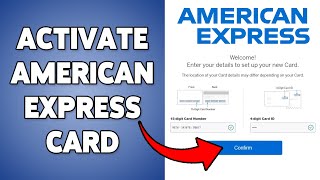 How To Activate Your American Express Card | AmEx Card Activation Guide 2026