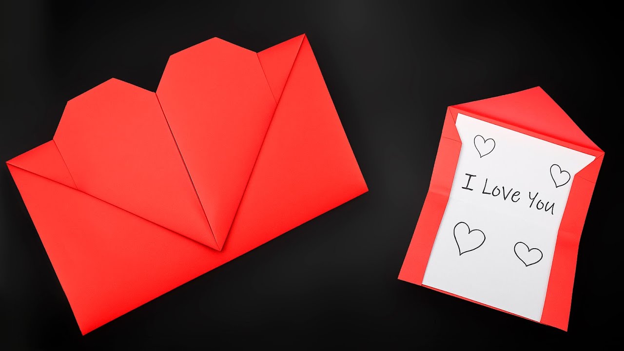 Origami Love Letter Instructions Love Letter Gift Box How To Fold