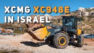 XCMG XC948E in Israel #xcmg #machinery #wheelloader