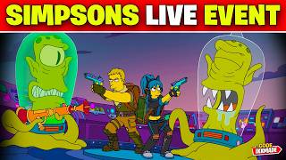 Fortnite Simpsons Live Event: Full Event (NO COMMENTARY) Fortnite Simpsons Live Event
