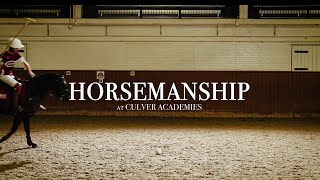 Horsemanship at Culver Academies