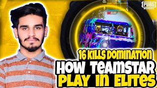 How TeamStar Play in Elites • 16Kills Domination • ZyroJayyy • PUBG