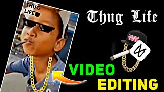 How To Make Thug Life Video | How to create thug life video with Capcut || thuglife video editing
