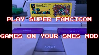 [How-To] Play Super Famicom (SFC) games on your Super Nintendo (SNES) Modification