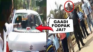 Goa Miles V/s Taxi Owners: Video Shows Churchill Alemao Instigating Crowd To Break Goa Miles Taxi