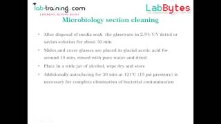 Cleaning and Validation of Laboratory Glassware