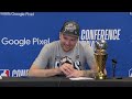 Dallas Mavericks' Luka Doncic Postgame Interview Game 5 vs. Timberwolves After Clinching NBA Finals