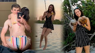 I Took Her to the Secret Beach 🤫 - Florida Date with American Girl