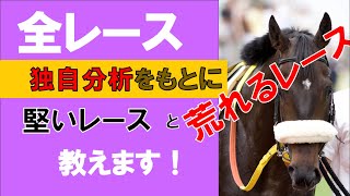 2021年5月23日　独自分析から考える平場全予想　※穴馬多め