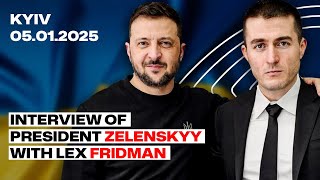 Volodymyr Zelensky's MOST CANDID Interview Yet with Lex Fridman!