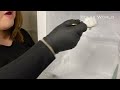 ice eating emptying mini freezer and removing 1st layer changing only bites post iceeatingasmr