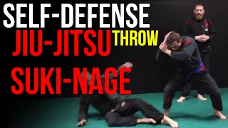 4 Ways to Sukui Nage: Jiu-Jitsu Throw \u0026 Self Defense Takedown