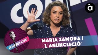 Maria Zamora i 'L'anunciació' - Comediants