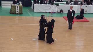 65th All Japan Kendo Championship 57   Quarter Final, Hayashida vs Sasagawa