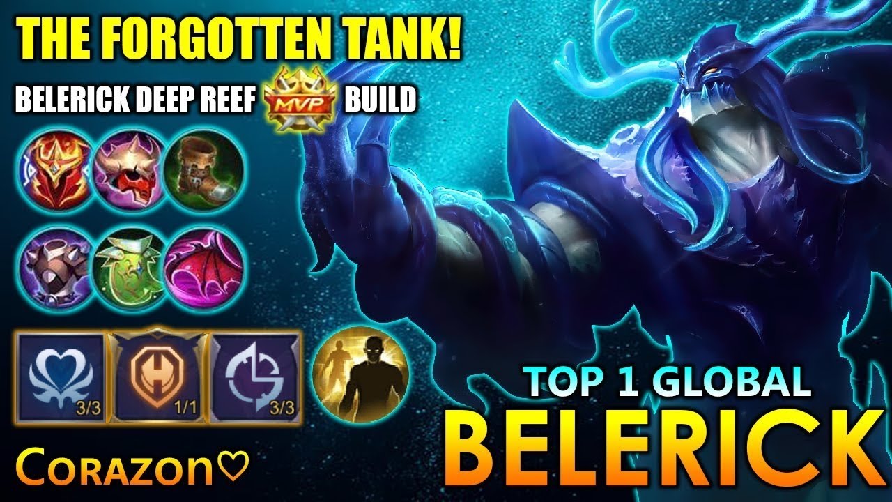 BELERICK BEST BUILD 2024! | BUILD TOP 1 GLOBAL BELERICK GAMEPLAY ...