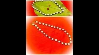 हलव्याचे मंगळसूत्र || हलव्याचे दागिने || Halwyache mangalsutra