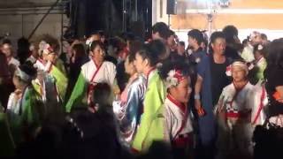 総踊り　よっちょれ　　2016　智頭　第16回来んさい！見んさい！踊りん祭!!　ステージ