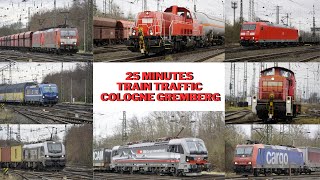 25 minutes train traffic Cologne Gremberg