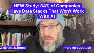 NEW Study: 84% of Companies Have Data Stacks That Won't Work With AI