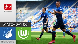TSG Hoffenheim - VfL Wolfsburg 3-1 | Highlights | Matchday 6 – Bundesliga 2021/22