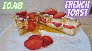 French Toast Step By Step! Cheap, Quick \u0026 Easy! Viking Toast Sweet Alternative!