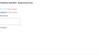 Test Clear Form JavaScript