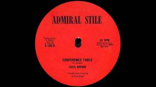 12'' Cecil Brown - Conference Table (& dub)