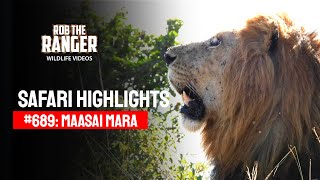 Safari Highlights #689: 19 April 2022 | Lalashe Maasai Mara | Latest #Wildlife Sightings