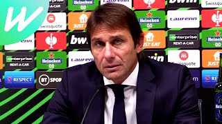 Conte: "When there's a possibility to kill the opponent, you must kill" | TOT 3-2 VIT | UECL | 21/22