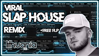 VIRAL Slap House Remix like GAULLIN (Lithuania HQ Style) | FREE FULL FLP & PRESETS | MRLN