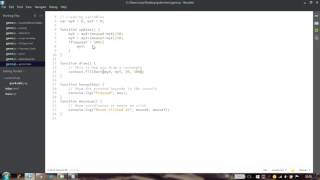 Using the variables mouseX and mouseY