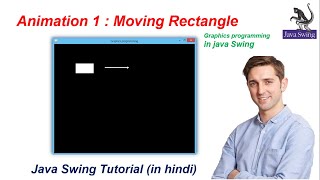 Graphics programming in Java swing | Animation part-1 | Moving Rectangle