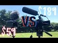 $189 Shotgun Microphone VS. $59 Røde VideoMicro - WHICH WINS? || Comica CVM-VP2 Mic Review