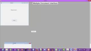 Multiple Document Interface (MDI) VB.NET