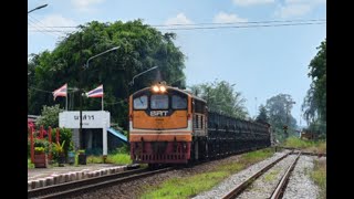 รวมคลิปรถไฟที่สถานีรถไฟนาสาร ep.134