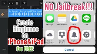 How to create your own ringtones on iPhone and iPad for free, No jailbreaking