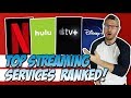 Top 6 Streaming Services Ranked! (Netflix to Hulu to Amazon Prime to Disney+)