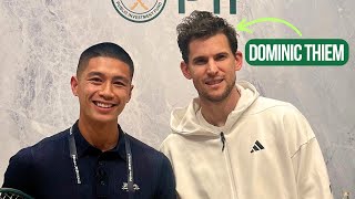 I Played TENNIS with DOMINIC THIEM at the 2024 ATP TOUR FINALS