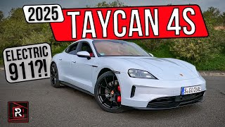 The 2025 Porsche Taycan 4S Is A Perfected Electric German Sport Sedan