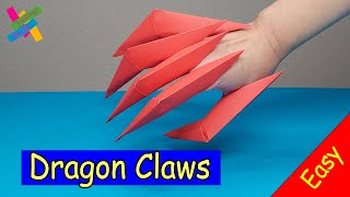 How to fold CLAWS | DIY Origami | How to make paper claws easy | Fold Tutorial