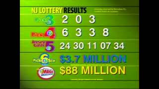 New Jersey Lottery - NJ Lottery Results (2006)