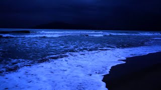 Stress and Anxiety Relief -Detox Negative Emotions,Sleep Healing with Powerful Ocean Sounds at Night