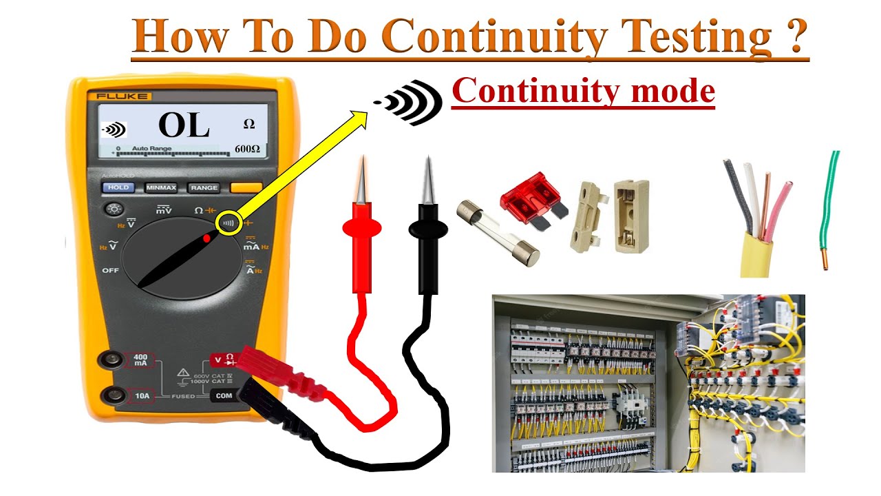 How To Test Continuity With Multimeter? - YouTube