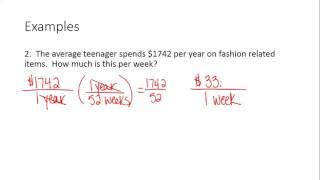6 3 Day 1 Converting Rates and Measurements