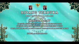 Wisuda ke - IV  Serta Angkat Sumpah Tenaga Teknologi Laboratorium Medik Universitas dr.Soebandi 2024