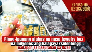Alahas na milyones ang halaga, aksidenteng naitapon sa basurahan! | Kapuso Mo, Jessica Soho