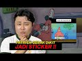 PATRICK: GERAK DIKIT JADI STIKER